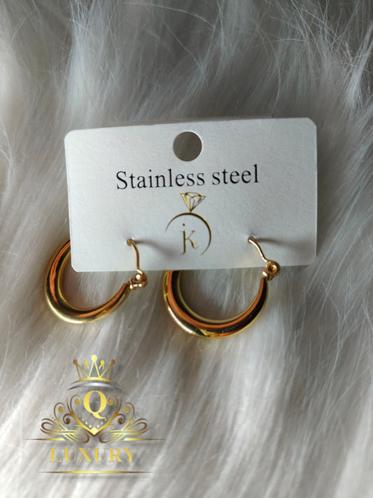 boucle d'oreille acier inoxydable
