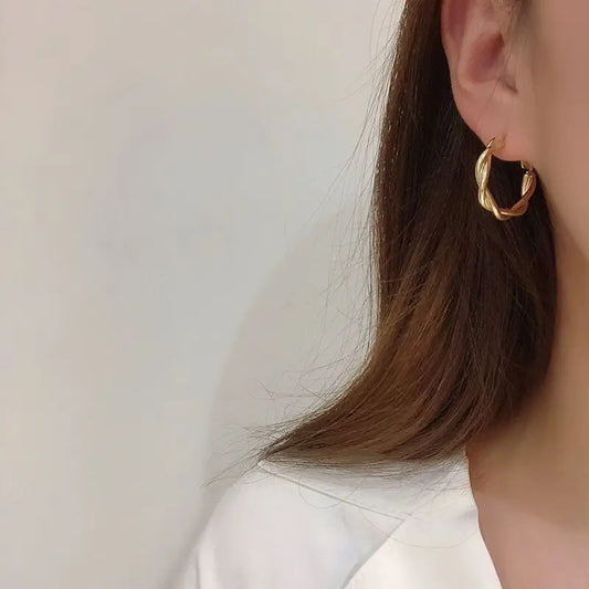 boucle d'oreille acier inoxydable