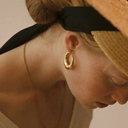 boucle d'oreille acier inoxydable